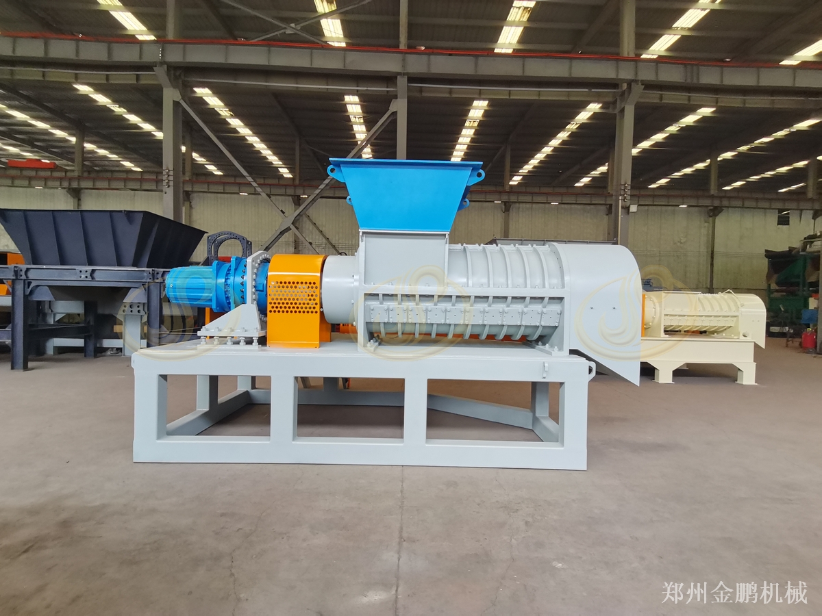 郑州金鹏废布边角料粉碎机用于收集点减容